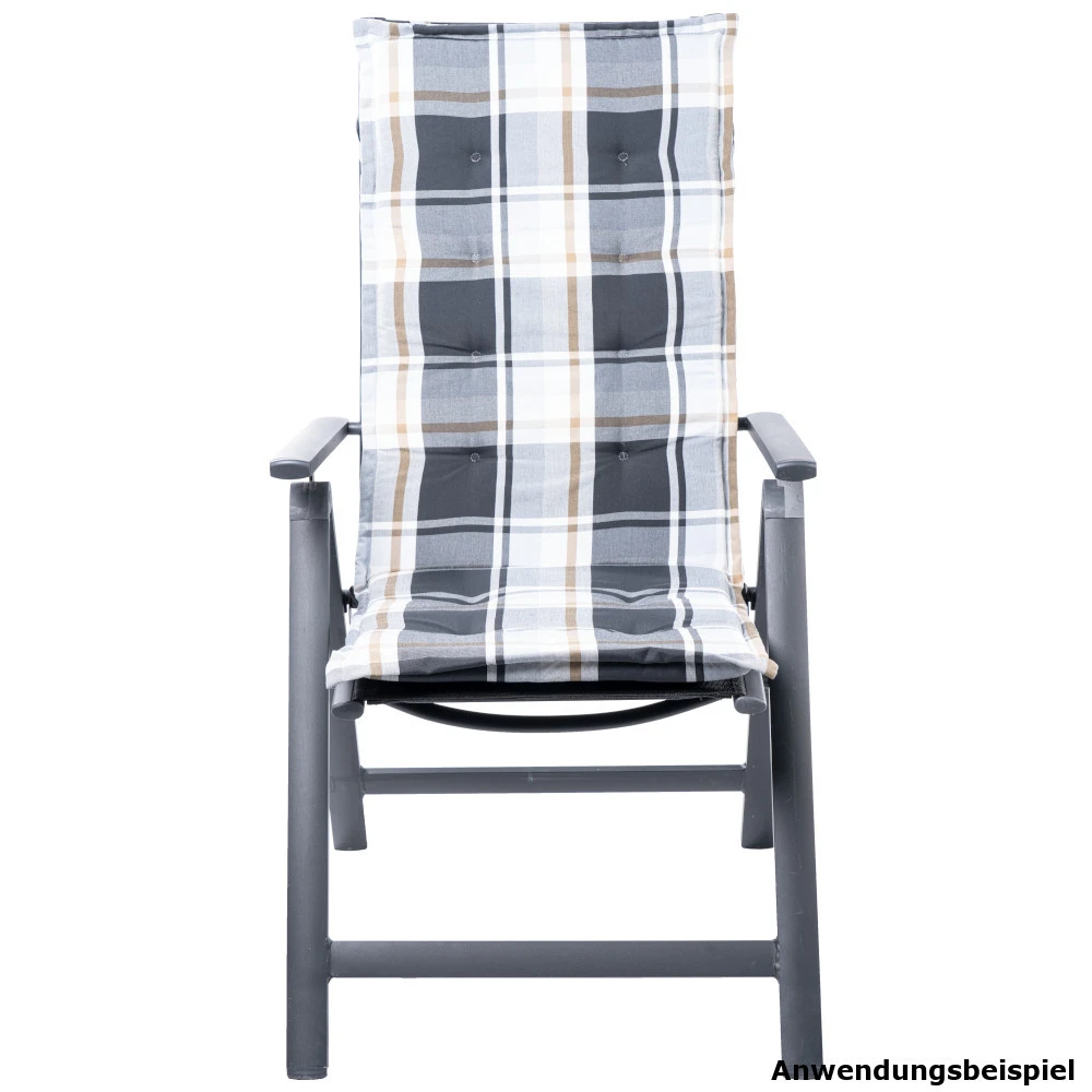 Hochlehner Auflagen Mit Kordeln Aus Struktur-Polyester 11 Hochlehner Auflagen Mit Kordeln Aus Struktur-Polyester – Bild 9