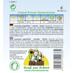 Saatgut Lavendel Echter Mehrjährig, Für Ca. 400 Pflanzen -Prosperplast Verkäufe 9kjPdyfz5DuU6yA 1280x1280