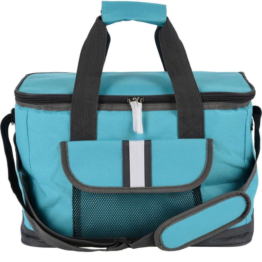 Kühltasche 18 Liter Aus Polyester Mit Reisverschluss In Blau 3 Kühltasche 18 Liter Aus Polyester Mit Reisverschluss In Blau