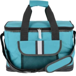 Kühltasche 28 Liter Aus Polyester Mit Reißverschluss In Blau