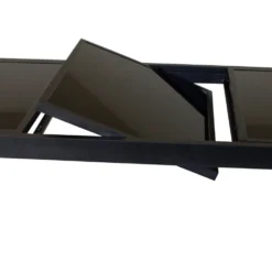 Gartentisch Torino 180/240x100x75cm Ausziehbar Alu Glas Schwarz Pulverbeschichtet -Prosperplast Verkäufe 9kxxww2uq2F8M7D 1280x1280