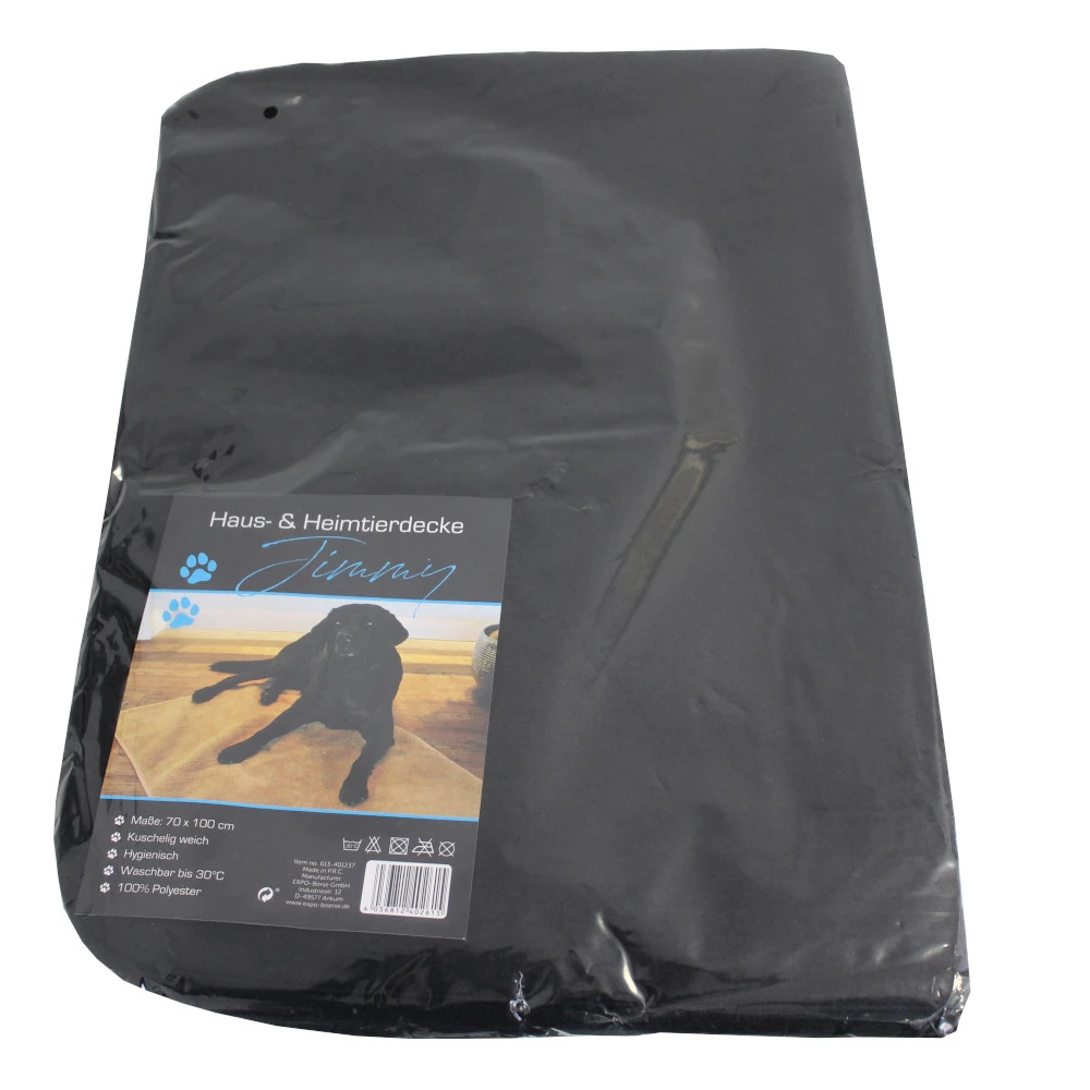Hundedecke Jimmy 70x100 Cm, In Schwarz 3 Hundedecke Jimmy 70x100 Cm, In Schwarz