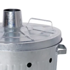 Feuertonne 75 Liter Aus Stahl Mit Deckel Und Luftlöcher -Prosperplast Verkäufe VB75 4039214801482 175130116 Verbrennungseimer 1 1000 1280x1280