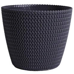 Prosperplast Blumentopf Splofy Ø 30 Cm In Anthrazit