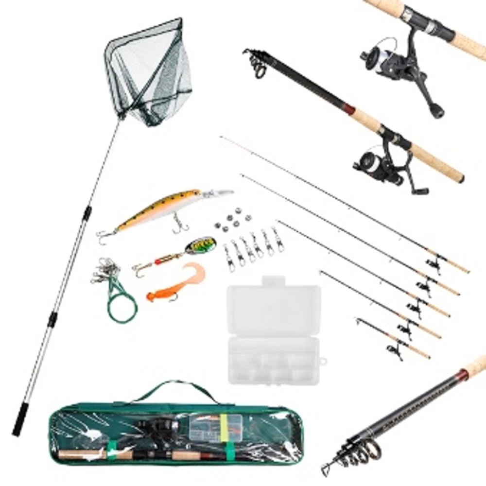 Angel Komplettset 24-teilig Für Erwachsene 3 Angel Komplettset 24-teilig Für Erwachsene