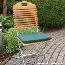 Stuhlauflage Bad Tölz, 2 Stück Im Set Grün