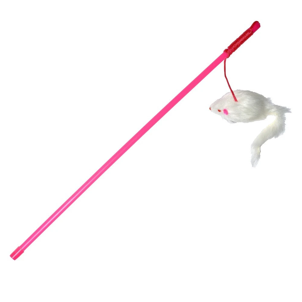 Katzenspielzeug Spielangel Mit Fellmaus 3 Katzenspielzeug Spielangel Mit Fellmaus