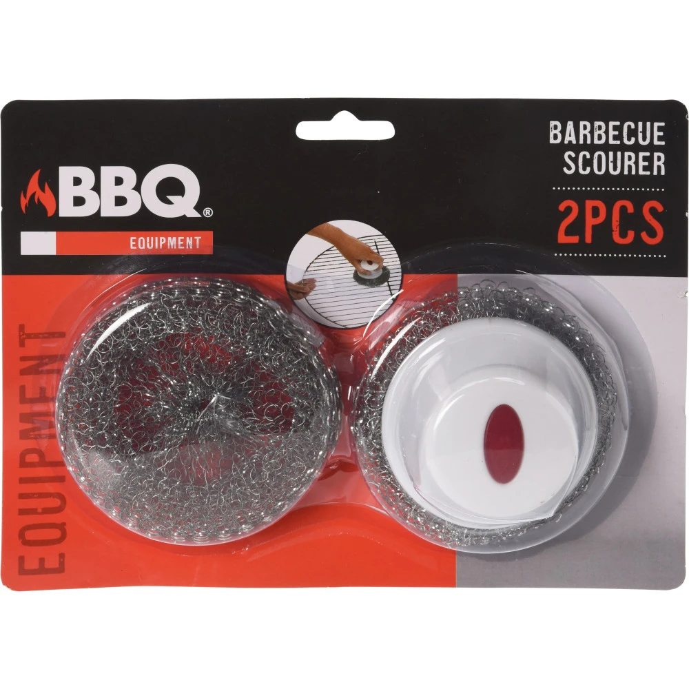 Grillreinigungsschwamm-Set 2 Stück Aus Stahlwolle Mit Haltegriff 3 Grillreinigungsschwamm-Set 2 Stück Aus Stahlwolle Mit Haltegriff