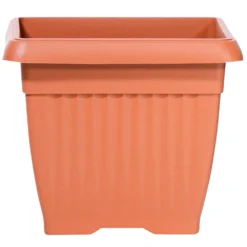 Prosperplast Blumentopf Terra Eckig 19 X 19 Cm In Terracotta