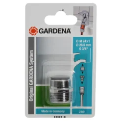 Gardena Perlstrahl-Gewindeadapter M24x1 Ø26,5mm G3/4"