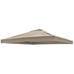 Ersatzdach In Beige, Für Metallpavillon Lukas 3 X 3 M