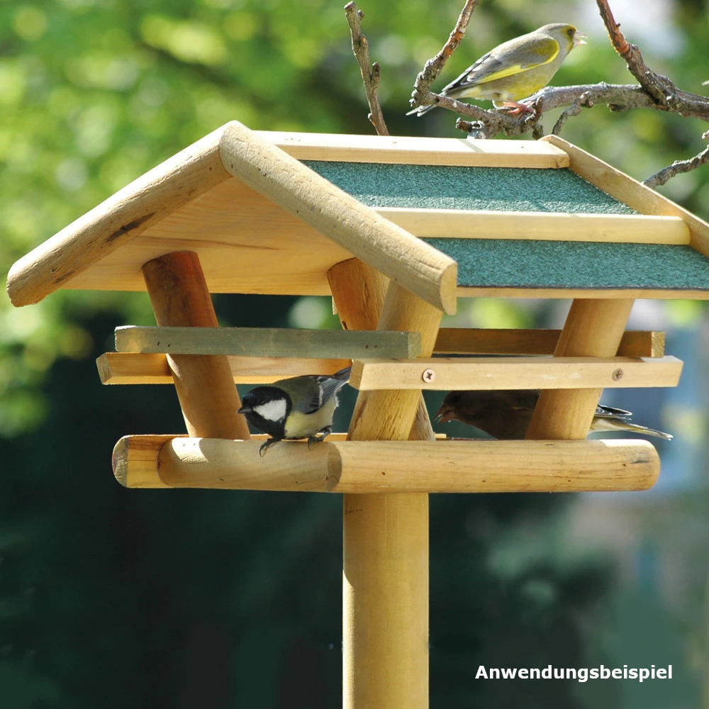 Vogelhaus 101 Cm Aus Nadelholz Mit Fuß 4 Vogelhaus 101 Cm Aus Nadelholz Mit Fuß – Bild 2