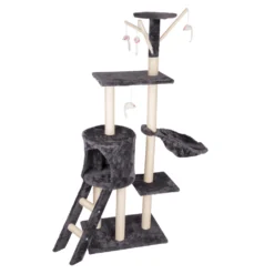Kratzbaum Für Katzen 140x50x35 Cm