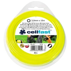 Cellfast Trimmerersatzfaden 3,0 Mm X 15 M Rund Aus Nylon
