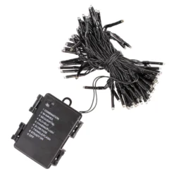 LED-Lichterkette 96 LEDs Warmweiß