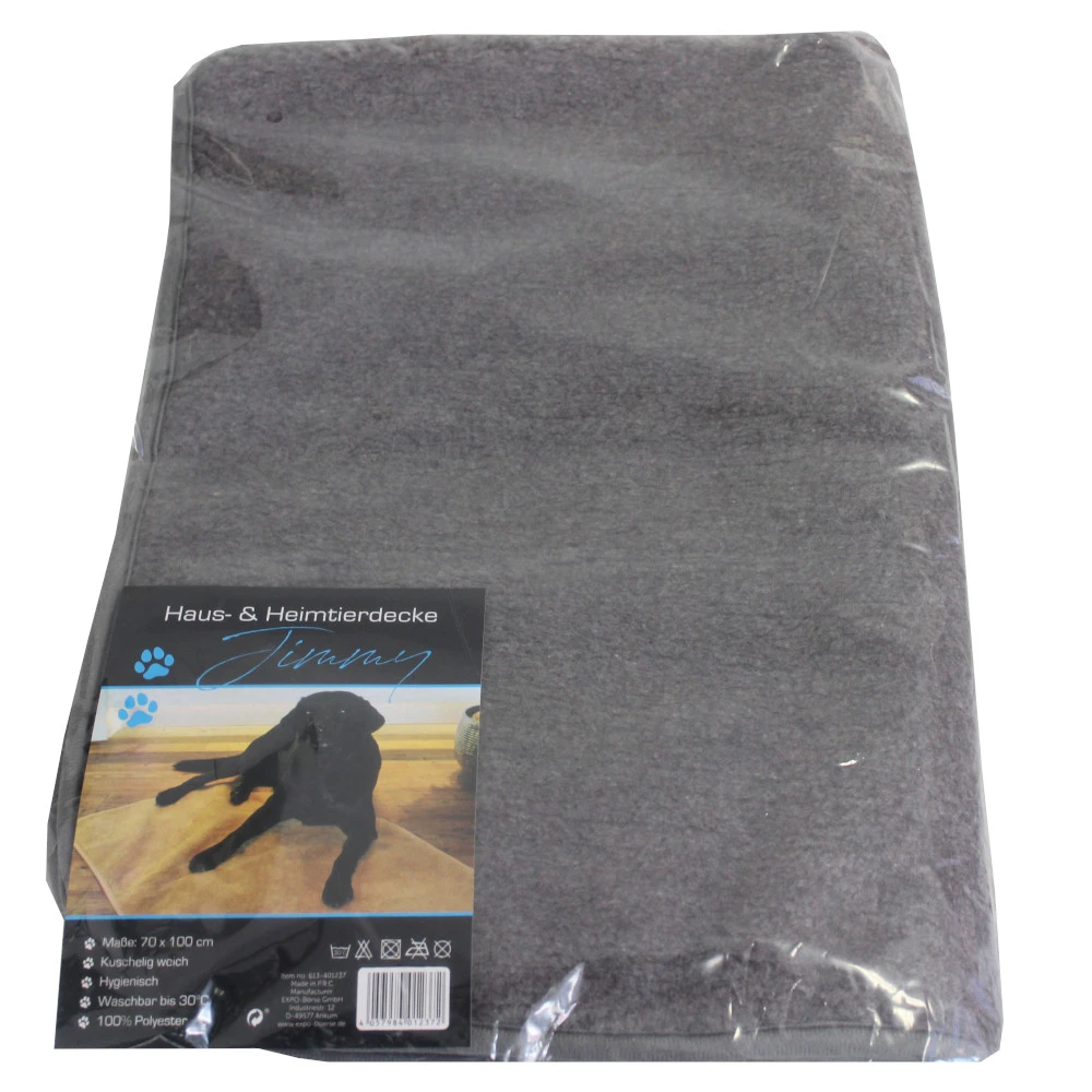 Hundedecke Jimmy 70x100 Cm, In Grau 3 Hundedecke Jimmy 70x100 Cm, In Grau