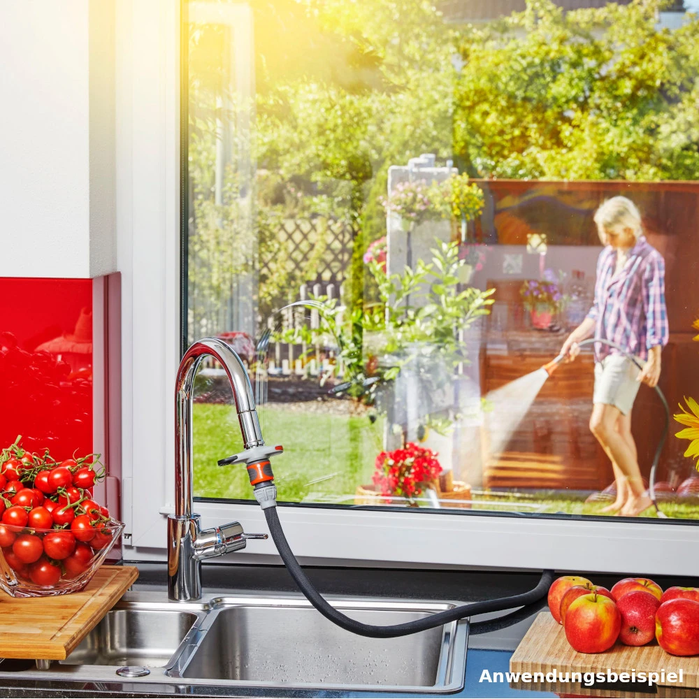 Gardena Hahnverbinder Für Indoor-Wasserhähne 4 Gardena Hahnverbinder Für Indoor-Wasserhähne – Bild 2