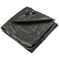 Fishbull Abdeckplane Profi 3 X 4 M 150 G/m² Grün/schwarz