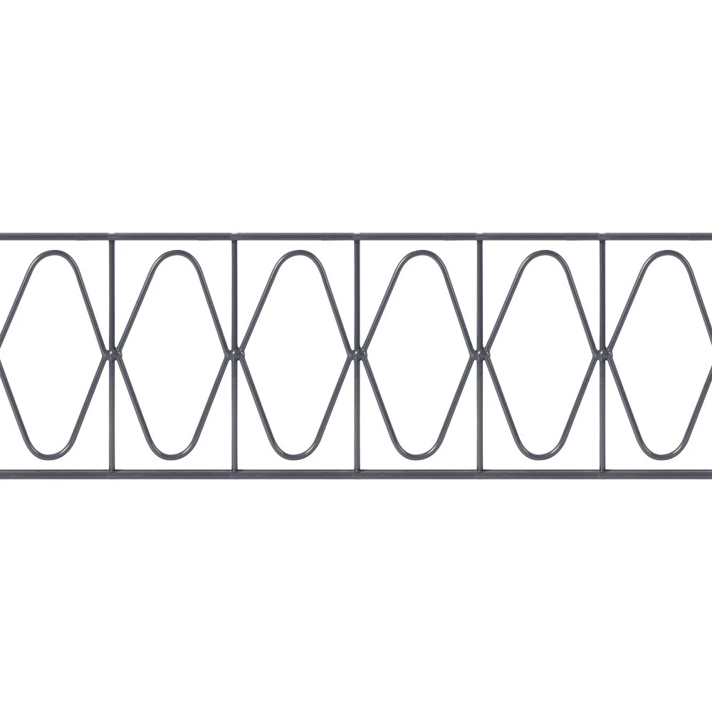 Gartenzaun-Dekorelement Eleganz, 2000 X 200 Mm, RAL 7016 Anthrazit 3 Gartenzaun-Dekorelement Eleganz, 2000 X 200 Mm, RAL 7016 Anthrazit