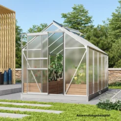 Vitavia Gewächshaus Venus 6,2 M² Mit Aluminiumrahmen, 4 Mm Hohlkammerplatten 9 Vitavia Gewächshaus Venus 6,2 M² Mit Aluminiumrahmen, 4 Mm Hohlkammerplatten -Prosperplast Verkäufe Zvs1Lwor45M43Z 1280x1280